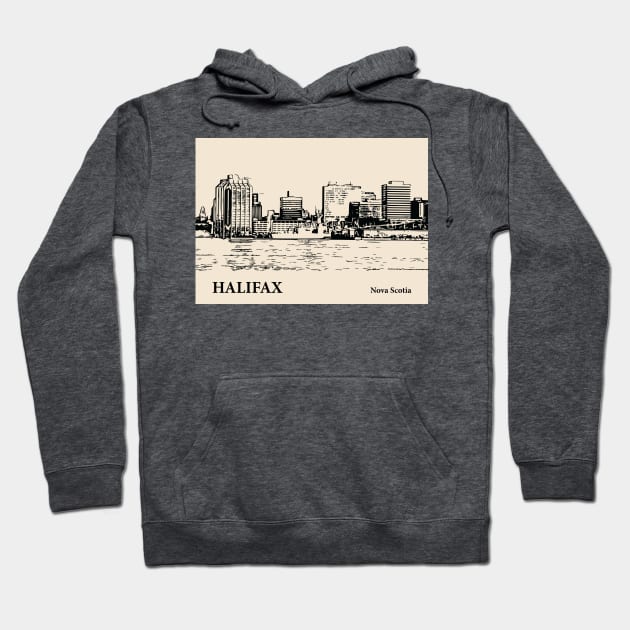 Halifax - Nova Sotia Hoodie by Lakeric